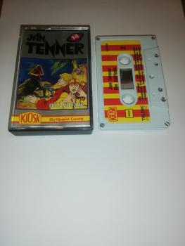 Jan Tenner Folge 14 Die Zeitfalle 5-fach Silber geschraubt Weiß mit Rot-Gelben Aufkleber 4.25708 CD Kiosk
